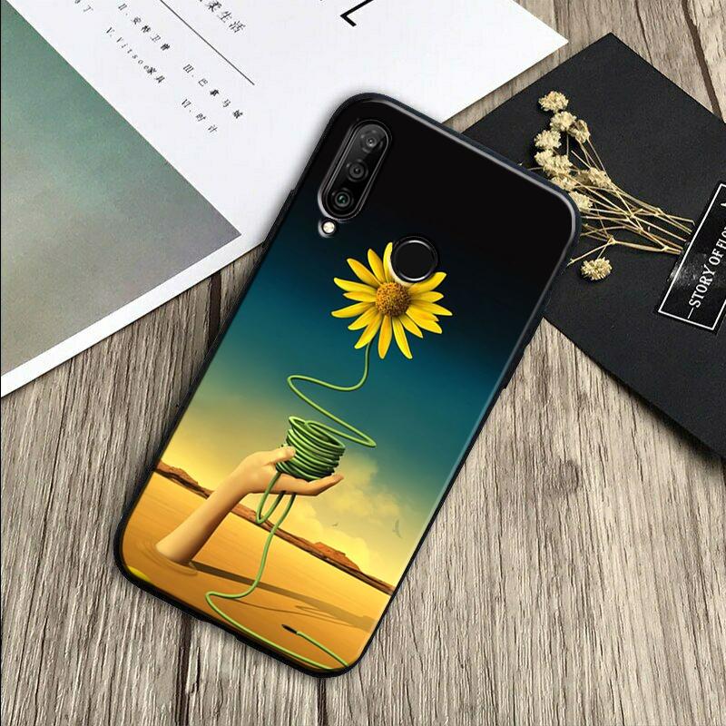Salvador Dali Painting For Huawei Nova Y91 Y90 Y60 Y70 Y61 Y72 Y73 3i 7i 8i 11 12i 9 10 SE P20 P30 Pro P40 Lite Case