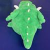 Green Flying Dragon Plush Cartoon Motorcycle Helmet Cover - Dragon Head Personality Accessories