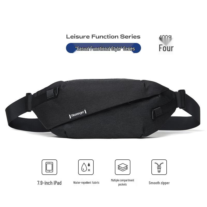 

Slazenger Men s Casual Crossbody Chest Bag