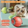 Intelligentes Interaktives Katzen Spielzeug Ball Auto Elektrisch Rollender Ball Spielzeug für Katze Kätzchen Haustier Automatisches Training USB Wiederaufladbar Katzen Spielzeug