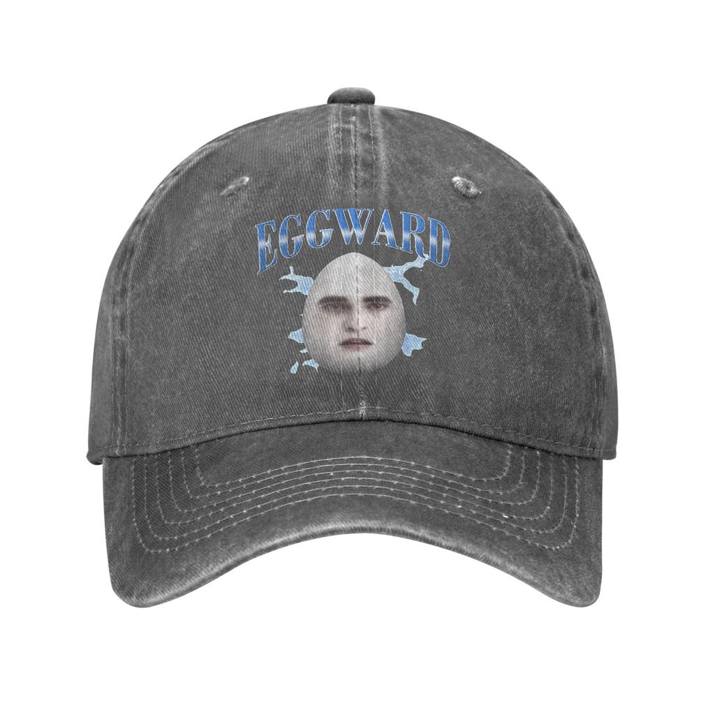 Baseball Cap Eggward Meme Spring Street Style Trucker Hat  Couple Women Print Kpop Rock Breathable Snapback Cap