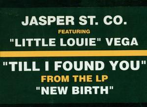 

12inch Record JASPER STREET CO., LOUIE VEGA - Till I Found U BBR029 Basement Boys R 1999 US Dance & Electronica Used