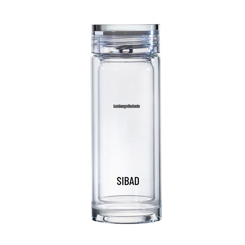 SIBAO Landscape Melody Double-Layer Glass Cup