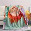 Manta de Franela de Pippi Calzaslargas, Alta calidad Cómoda para Todas las Estaciones, Decoración del Hogar, Calidez y Comodidad