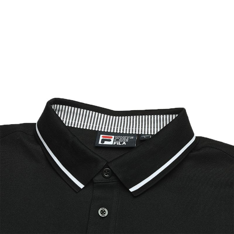 FILA Polo Shirt Men's Jet Black F11M448105FBK