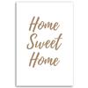 Canvas print, Home Sweet Home inscription