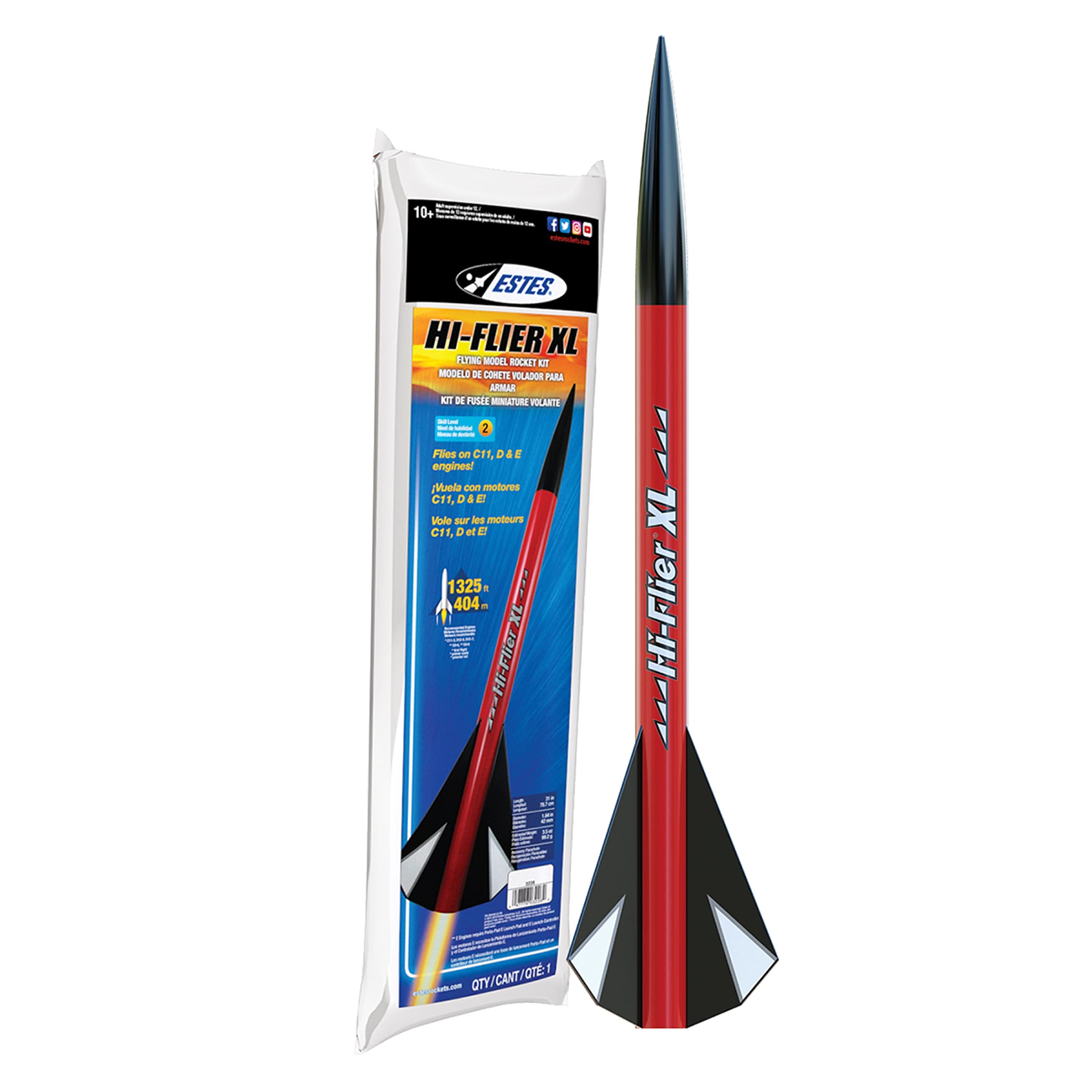 

Estes 3226 High Flyer XL Модель ракеты Сборочный комплект