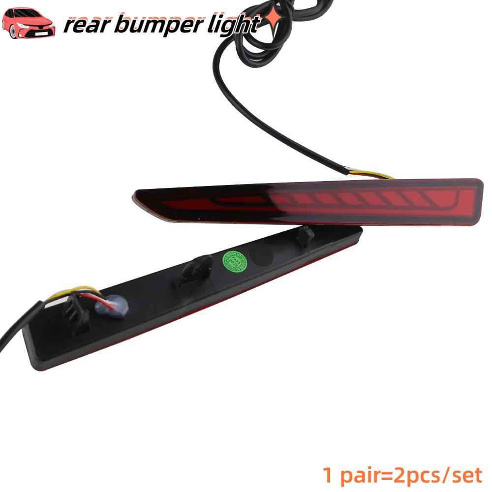 Car LED Rear Reflector Fog Lamp for Toyota Raize 2019 2020 2026 2026 Brake Light Rear Bumper Turn Signal Lamp