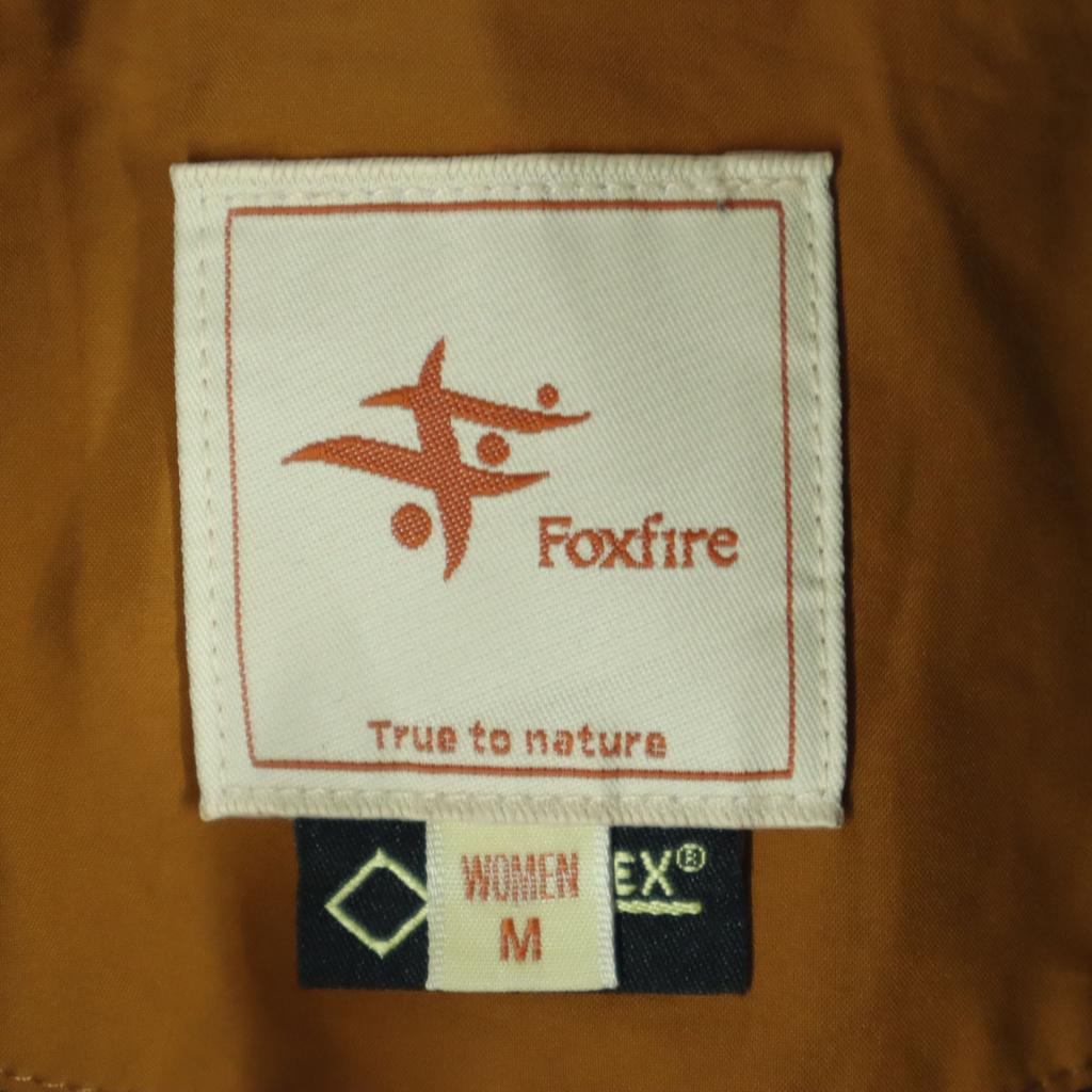 Foxfire GORE-TEX Long sleeve Mountain parka M Brown Gore-Tex Women Used