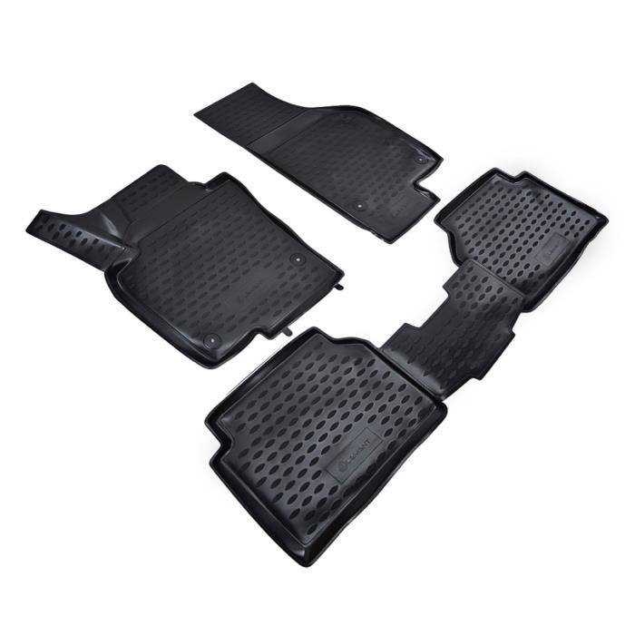J&amp;J AUTOMOTIVE | Tapis De Sol En Caoutchouc 3D Exclusive Pour Volkswagen Tiguan 1 2007-2015