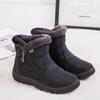 Stylish Womens Winter Warm Shoes Snow Boots With Soft Fur-lining Waterproof Design