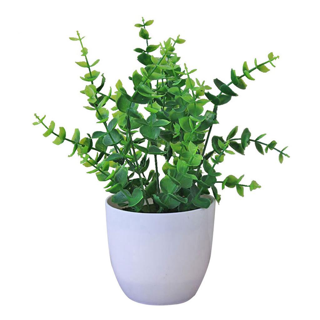 Desktop Artificial Bonsai Plant with Pot Plastic Foliage for Long-Lasting Home Restaurant Hotel and Shop Decor