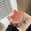Cute Little Bag 2025 New Mori Sweet Girl Little Fragrant Pearl Portable Messenger Chain Star Bag Pu