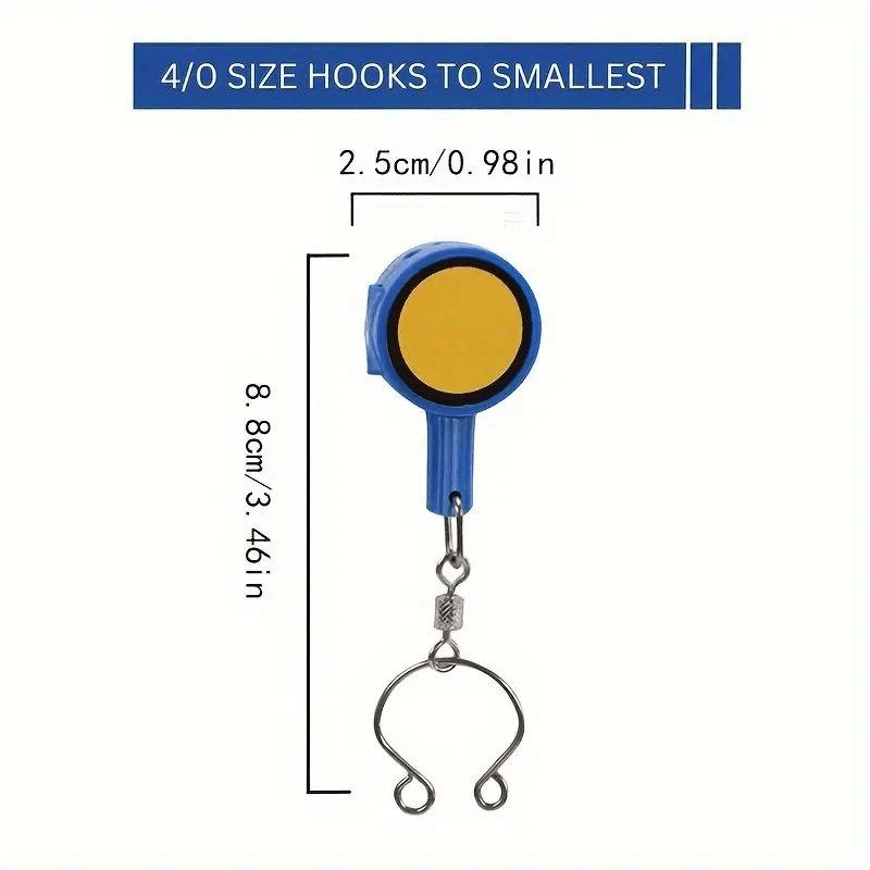 2PCS Fishing Knot Tying Tool, Multifunctional Fly Fshing Nippers, Quick & Easy Fly Fishing Accessories Fishing Gear And Equipment For Tying Fishing Li