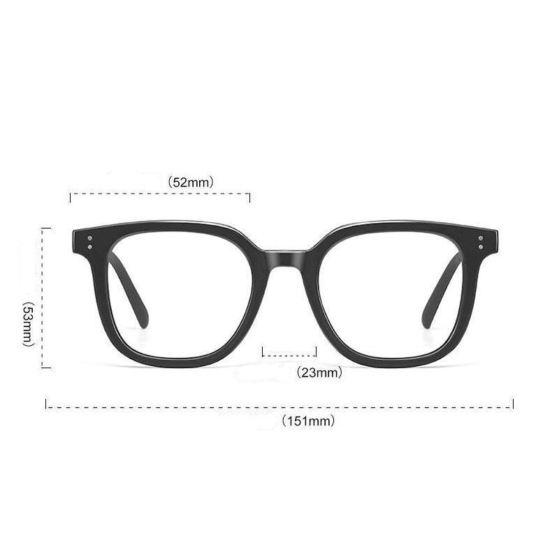 New Trendy Photochromic Myopia Spectacles Female Male Anti- Blue-Ray Near Sight Color Changing Eyeglasses with Diopter 0 To -6.0
