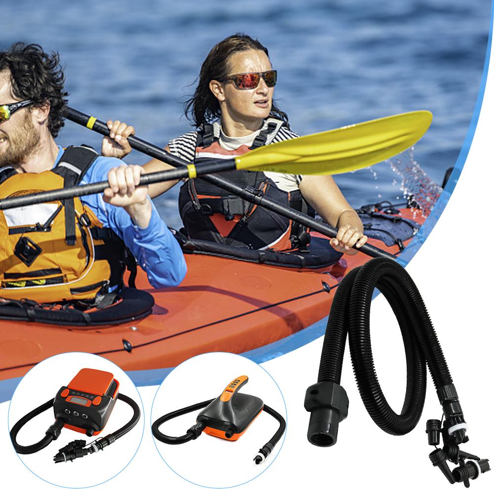 Kayak Paddle Board Inflatable Tube Paddle Board Electric Air Pump Inflatable Tube Water Sport Surfboard Kayak Boat Accessory