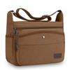 Men's High Quality Canvas Shoulder Bag – Fashion Crossbody Tote for Casual Outings Travel & Office