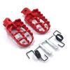 Motorcycle Footrest Red for Yamaha PW50 PW80 TW200 Motorcycle Footrests and Honda XR50R CRF50 CRF70 CRF80 Footrest Formotorcycle