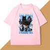 The Beast Inside Me 90s Vintage Funny Cat Meme T Shirt WOMEN Unisex Cats Lover TShirt Goofy Cats Cotton Short Sleeve WOMEN Tops