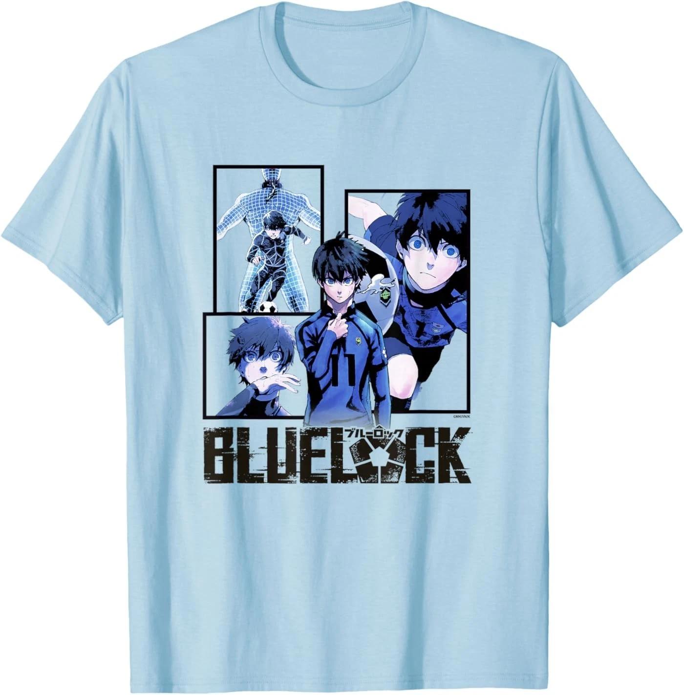 

Blue Lock Yoichi Isagi The Mind On The Game Big Split Logo T-Shirt 2XL