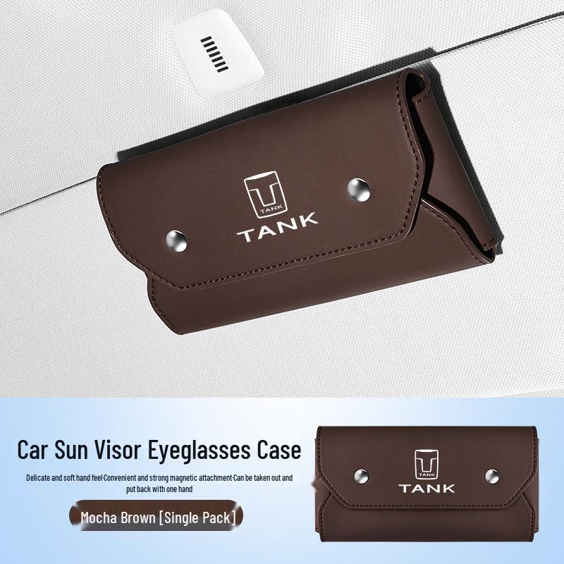 

Tank Series Car-mounted Sunglasses and Tickets Storage Box Clip (Models 300-800)