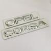 1 peça 3D ABS alta qualidade para carro CORSA Emblema de Letras Adesivos de porta-malas traseiro adesivo Decalque styling Acessórios auto