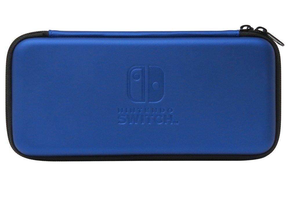 With Nintendo Slim Hard Pouch for Nintendo Blue [Compatible Switch] Switch,