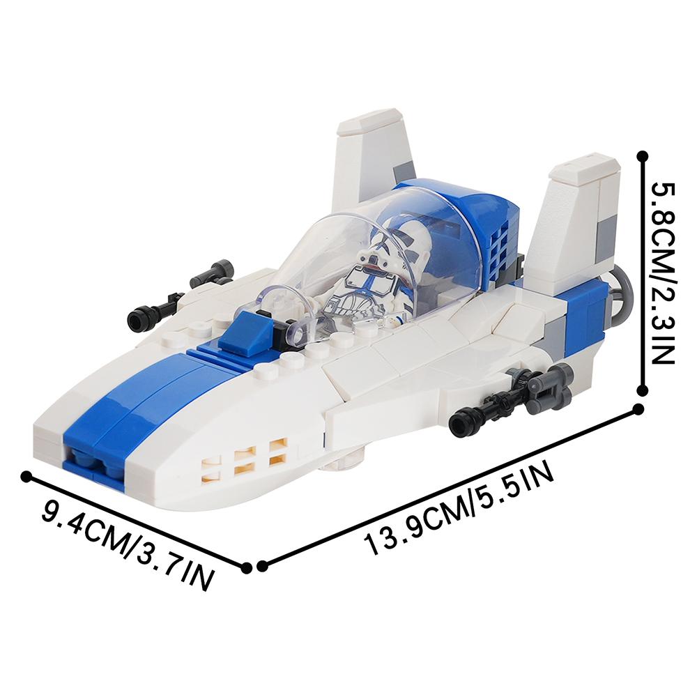 MOOXI Hvězdné války Bojový tank Model Cihličky DIY Dioráma Dospělí Děti Hračky Stavebnice Montessori Dárky Pokojová dekorace