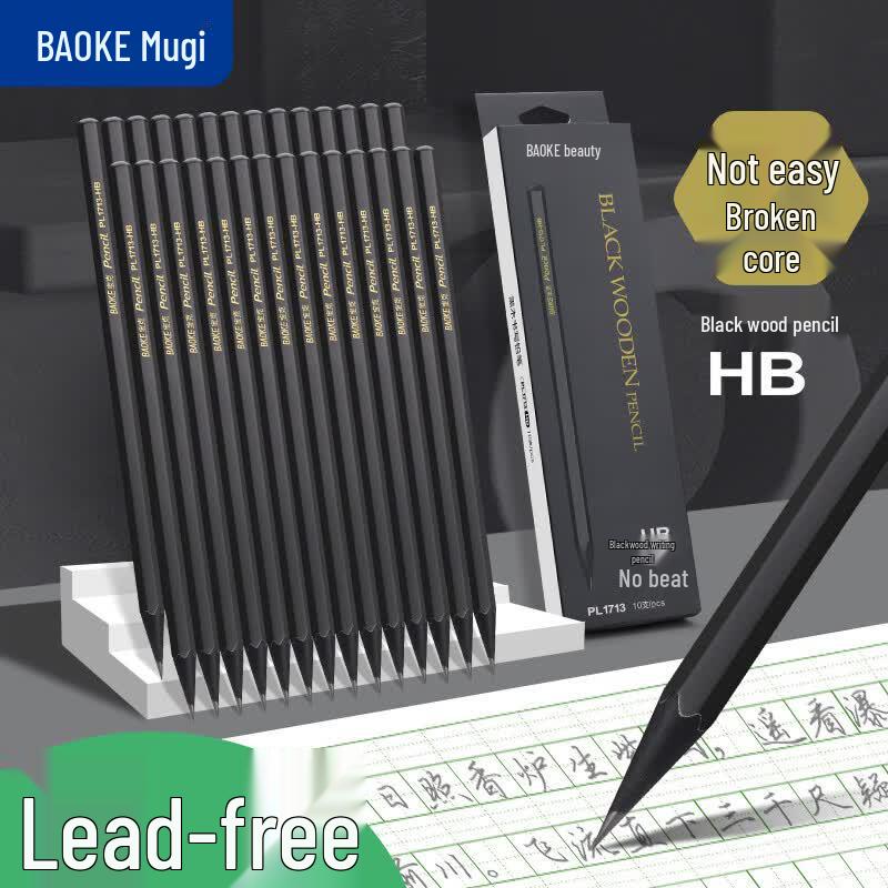 BAOKE PL1713 Black Wood HB Pencil