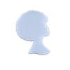 Poppy DIY Crystal Resin Black Woman Head Tabletop Ornament Mold