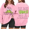 Women's Casual Fashion Long Sleeve Christmas Printed Round Neck Sweatshirt Top