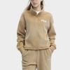 New FILA Sweatshirt Women's Buckwheat Khaki F11W349204F-LK