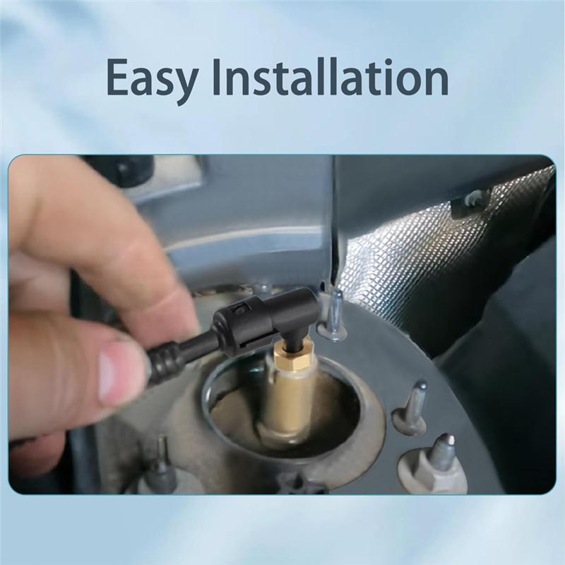 ABGR-2PCS Suspension Elbow Air Strut Repair Kits With Hoses For Jeep Grand Cherokee 2011-2020,Replace: 68084809AA чёрный