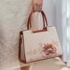 Middle-aged Women's Handbag 2023 Winter New Model, High-end Feel, Fashionable and Versatile, Large-capacity Crossbody Bag