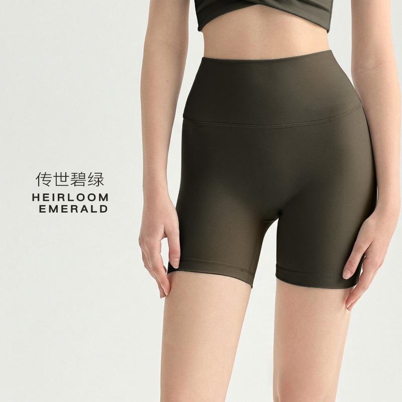 Three-point Yoga Shorts Peach Hip Pilates Fitness Yoga Pants Summer Thin Sports Tight Shorts Women's Outer Wear