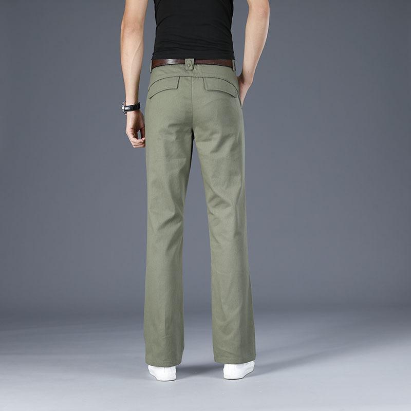 Men's Micro-Flare Casual Pants Korean version of Loose trumpet Casual Trousers