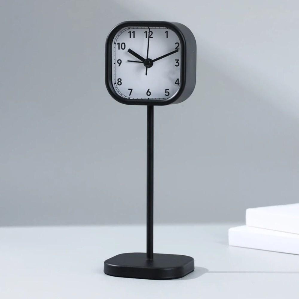 Vintage Desktop Stand Clock Drop-proof Alarm Clock Bell Clock Tabletop Clock  For Children