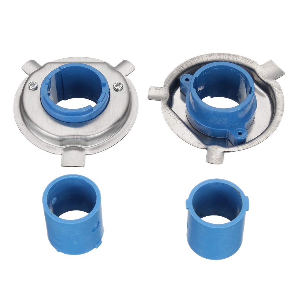 F Fityle 8 Sizes to Choose From LED Headlamp Socket Headlight Adapter H4 2-Pack Holder,