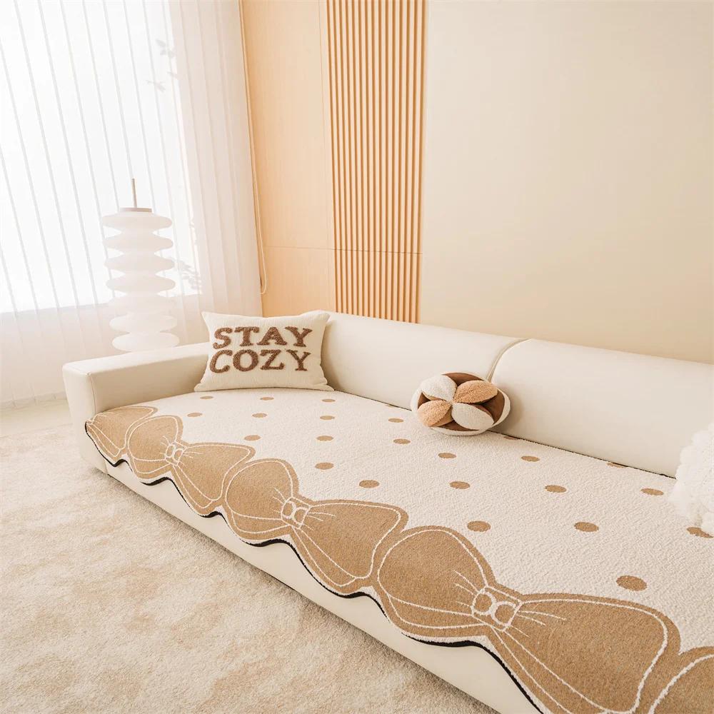 Простая Ветрозащитная Утолщенная Подушка для Дивана Новая Осенне-Зимняя Цельная Наволочка 70x70cm