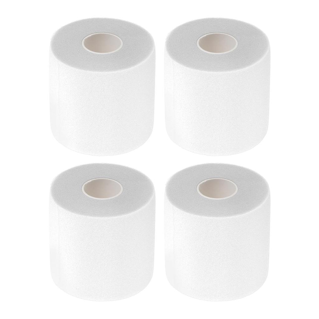 PATIKIL Foam Athletic X 30 4 for and White Pre-Wrap Tape, 2.75" Yards, Rolls, Non-Adhesive Pre-Wrap Headbands, Hair, Soccer, Sports, Wrist, Elbow,