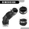 Pack (1) Air Cleaner Intake Hose For Honda Crosstour 2.4L 2012-2015
