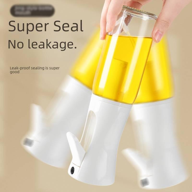 High-quality 220ml Glass Oil Spray Bottle For Kitchen Air Fryer Oil Sprayer Glass Edible Oil Sprayer Mist Bottle Atomizer Oil Can