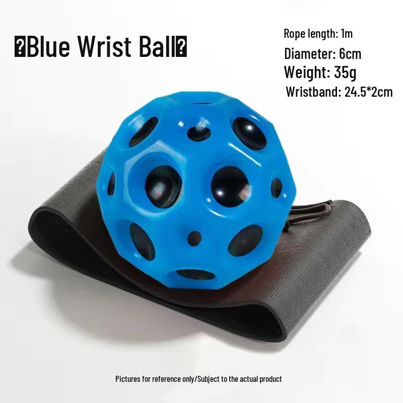 Moonstone Elastic Wrist Ball - PU Foam Reaction Exercise Toy