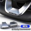 Autocolant Decorativ Metalic cu Logo pentru Volanul Mașinii Pentru Mercedes Benz AMG GLC GLA GLB GLE GLS CLA W204 W205 W169 W176