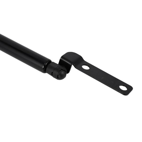 Set aus 2 schwarzen Metall-Motorhaubenstreben für die Motorhaube eines Autos