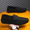 Fashion Round Toe Flat Male Casual Shoe Non Slip Footwear Offer Fashion 2025 In Promotion High Quality Trend Social Men's Leather Shoes