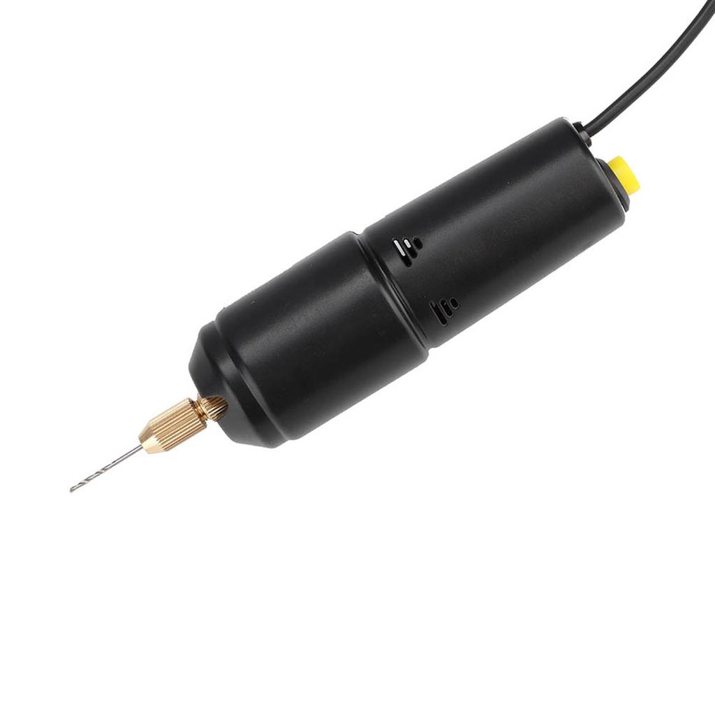 Portable Mini Small Electric Drills Handheld Micro USB Drill with 3pc Bits DC 5V