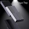 Unlimited Position Push Card Fidget Toy Magnetic Snap Coin Metal EDC Adult Stress Relief ADHD Auxiliary Tool Children's Ideal