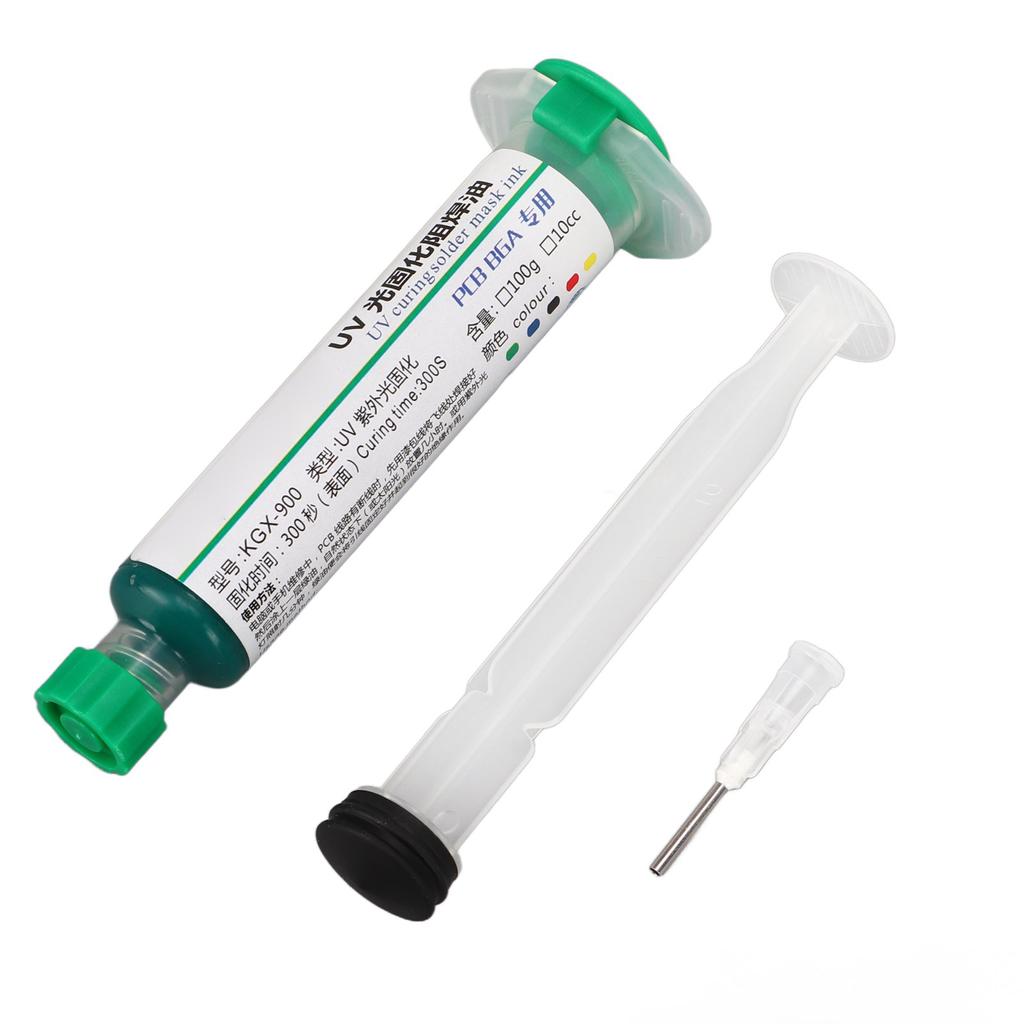2 Pcs Solder Mask Ink PCB BGA Insulation Protection UV Curing Solder Resist Ink for Computer Mobile