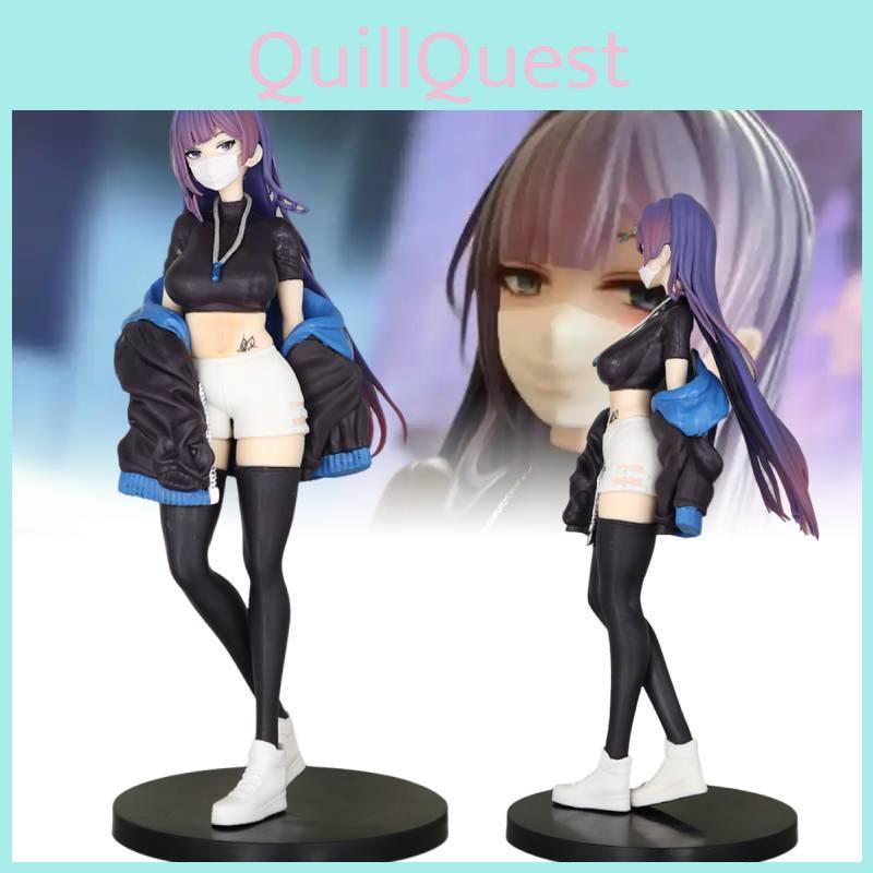 Girl Masked Maxcute Yuna Figure Anime Statue Model Ornament Xmas Garnish Gift
